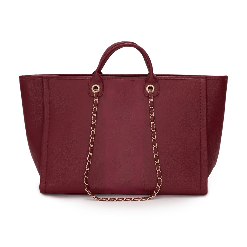 Athene Tote Bag – Burgundy