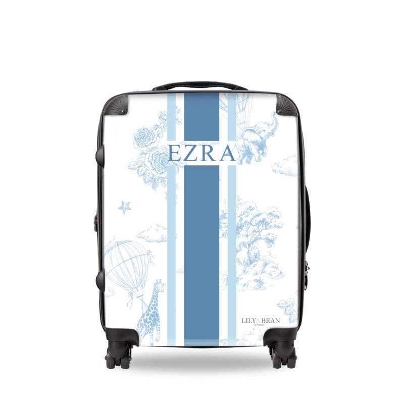 Elephant Hardshell Luggage – Blue