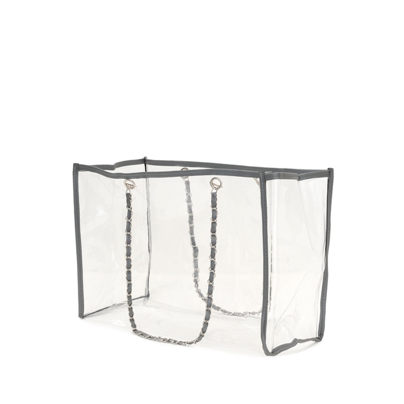 Waterproof Beach Bag for Canvas Tote – Grey