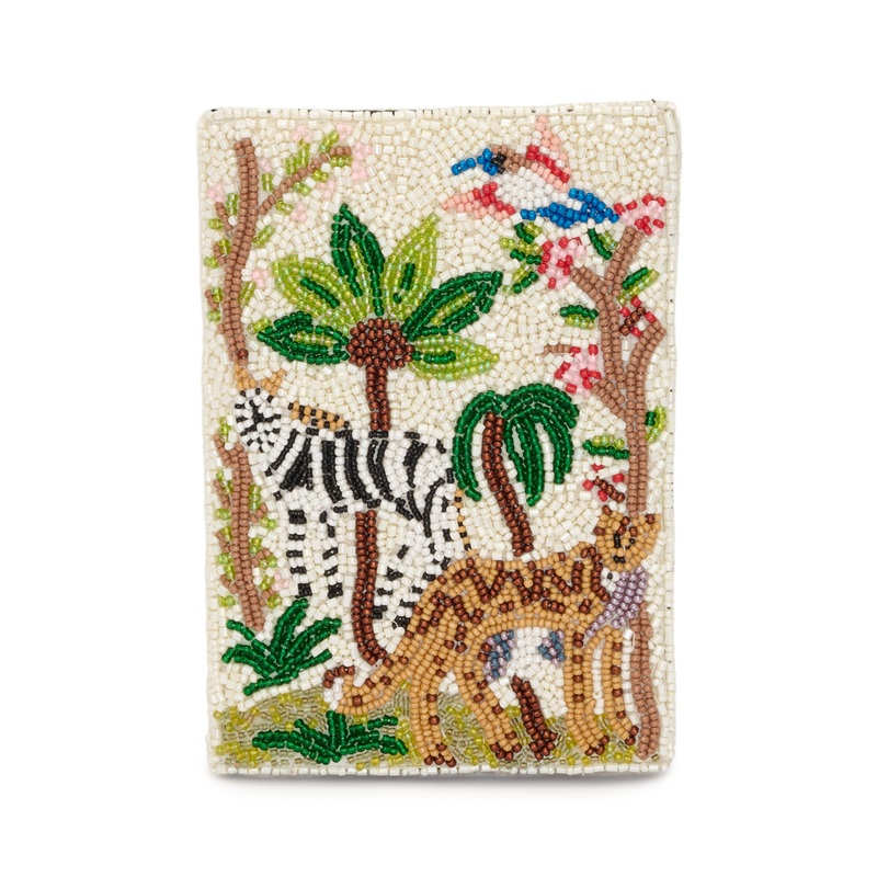 Beaded Passport Cover – Serengeti
