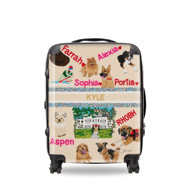 The Bespoke Beaded Luggage