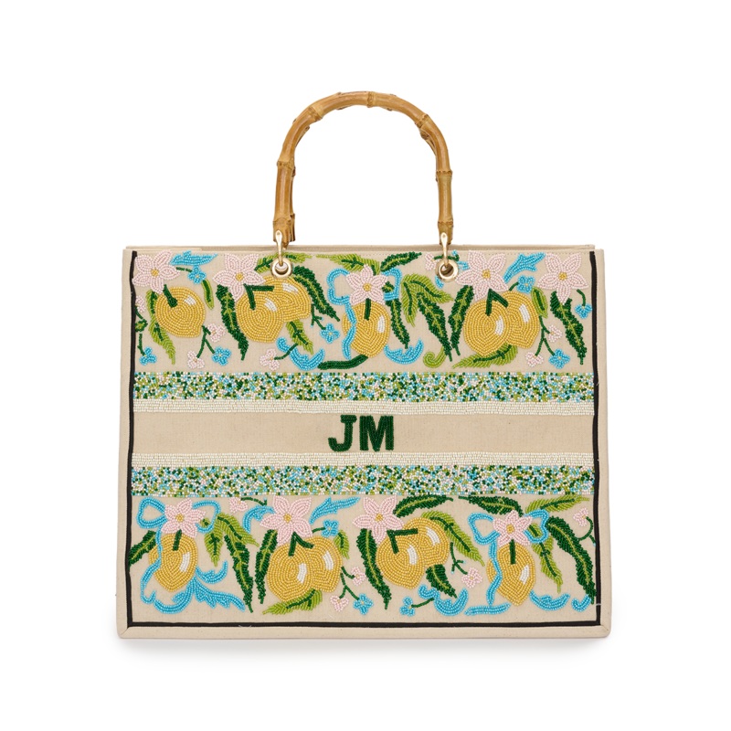 The Juliana Beaded Tote – Amalfi