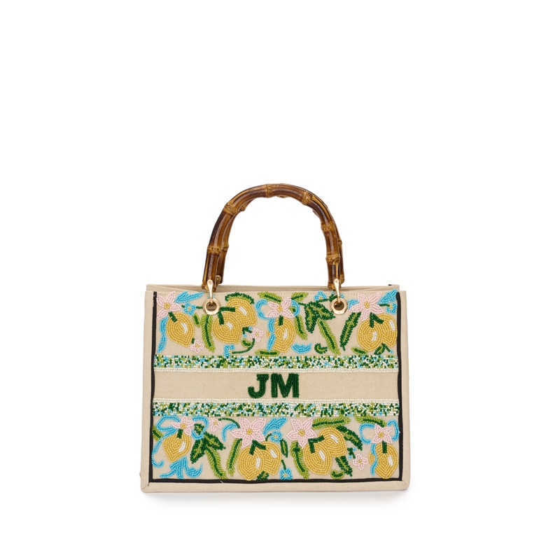 The Juliana Mini Beaded Tote – Amalfi