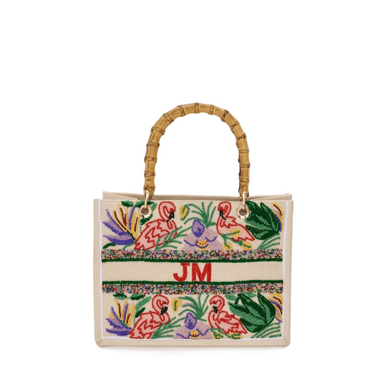 The Juliana Mini Beaded Tote – Chilean