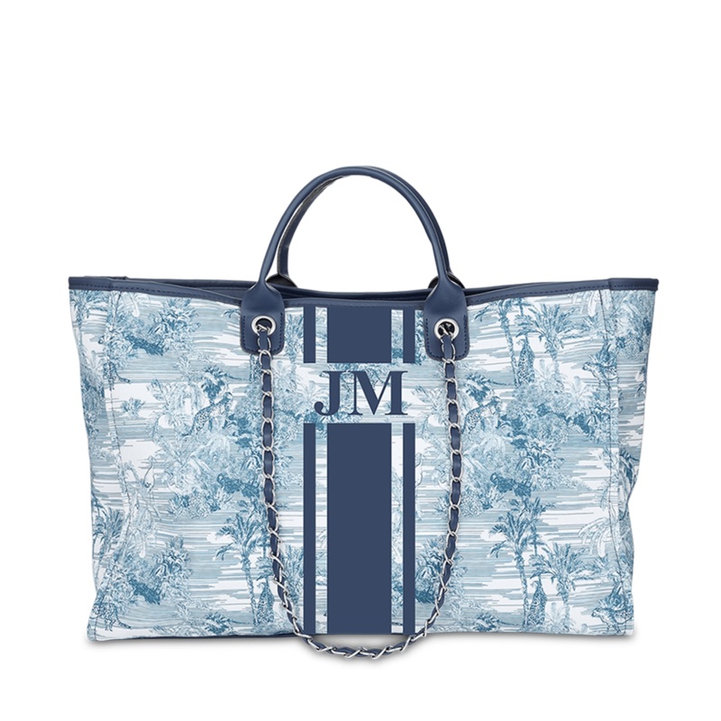 The Lily Canvas Medium –  Tropical Blue