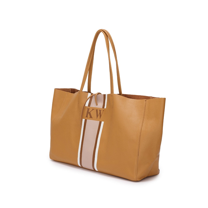 Egerton Shopper – Camel Beige