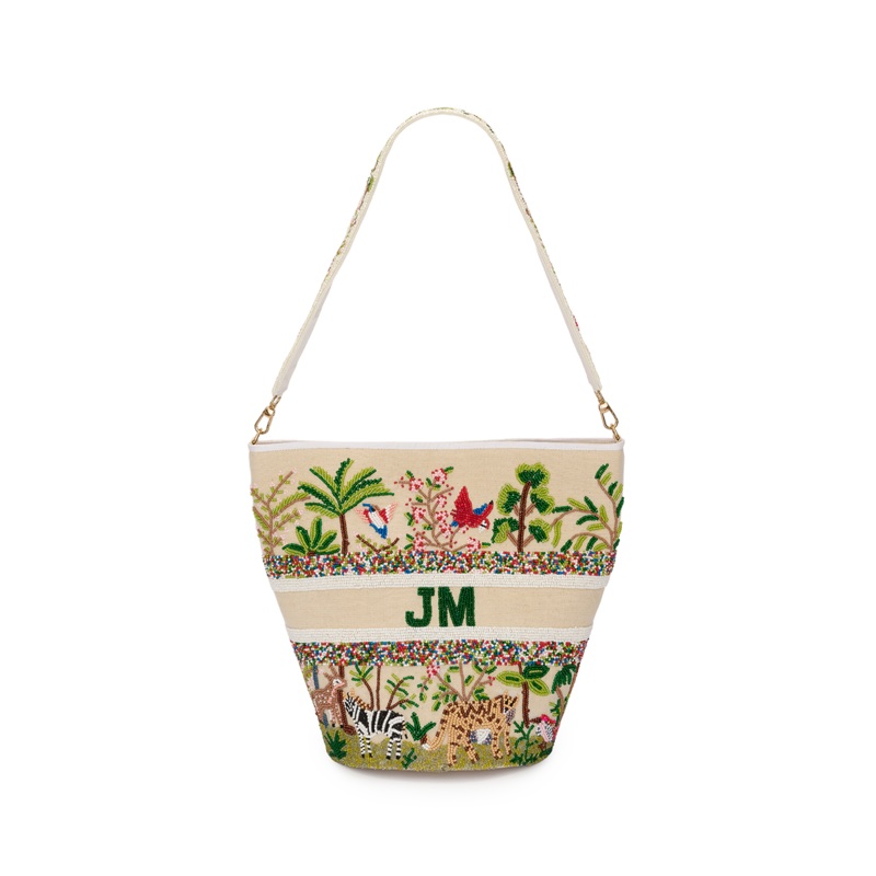 The Beaded Bucket Bag – Serengeti