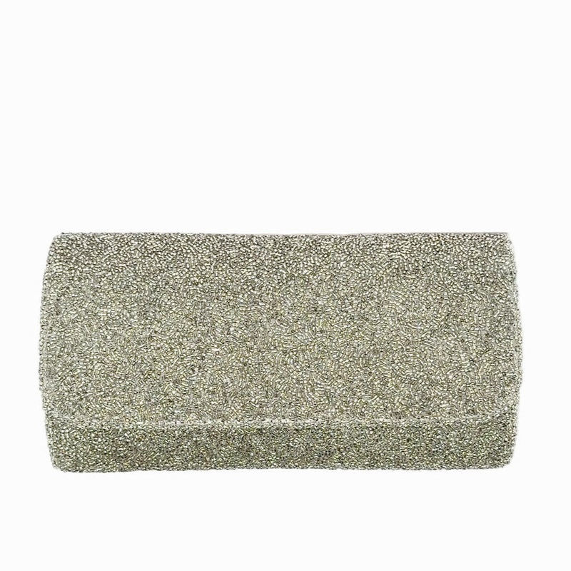 The Silver Beaded Clutch
