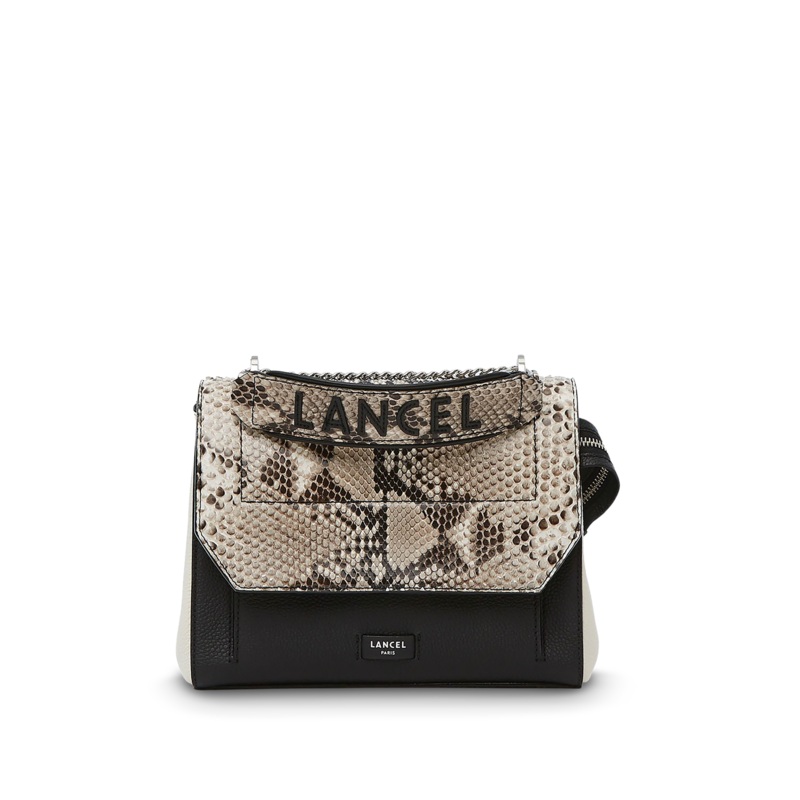 Bag with flap with handle