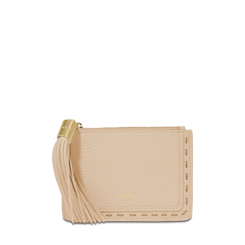 L zipped card-holder