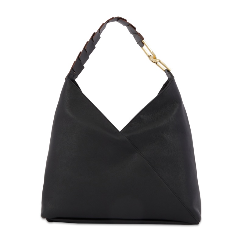 Zip hobo bag