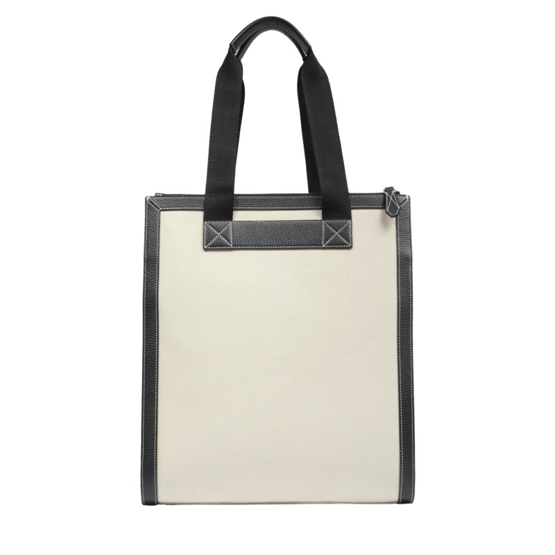 ZIP VERTICAL TOTE BAG