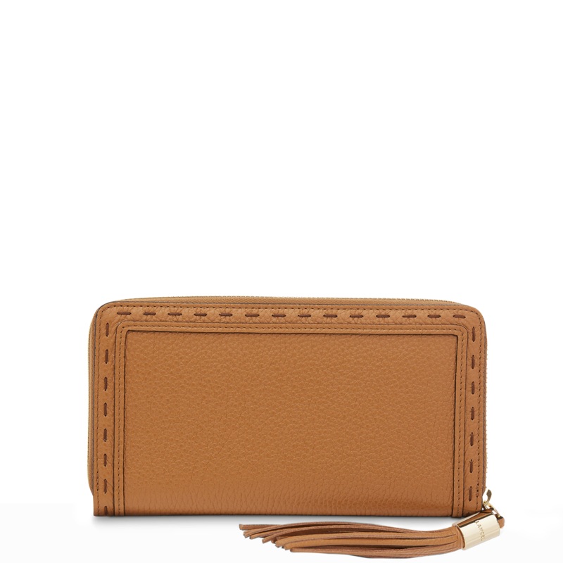 Zipped continental wallet