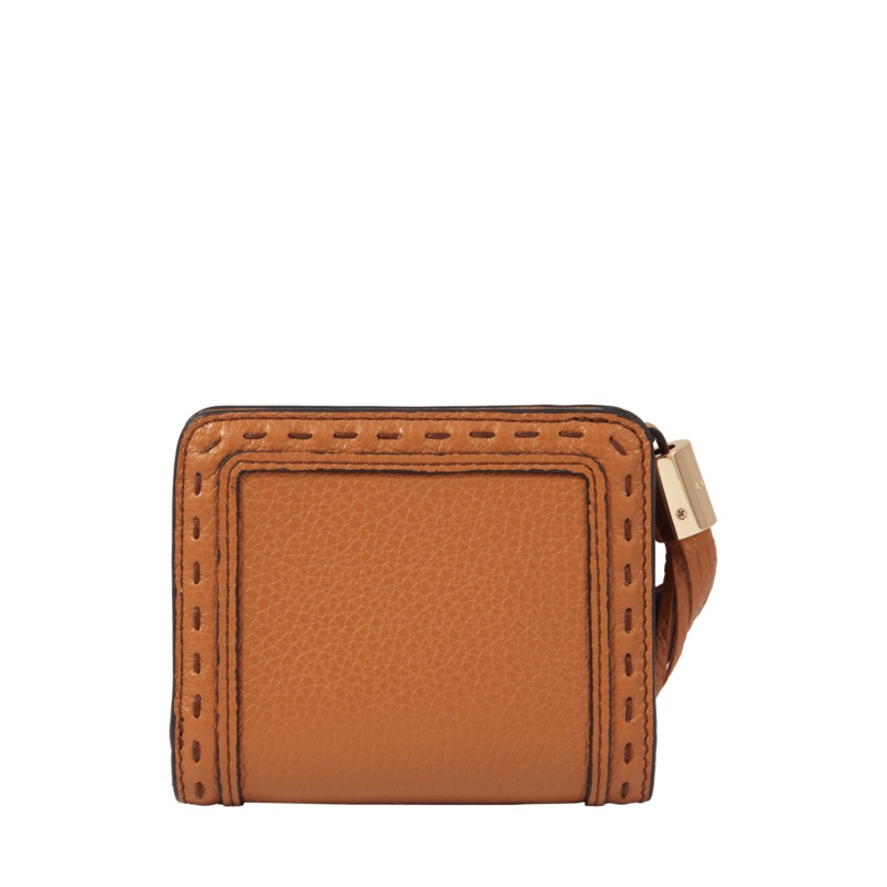 Zipped medium compact wallet