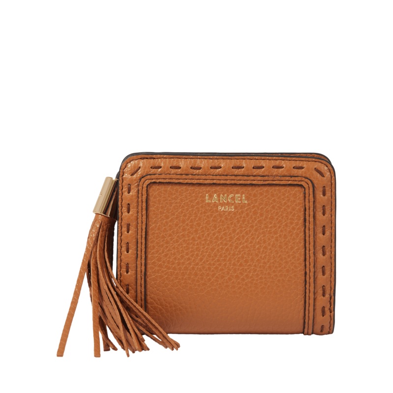 Zipped medium compact wallet