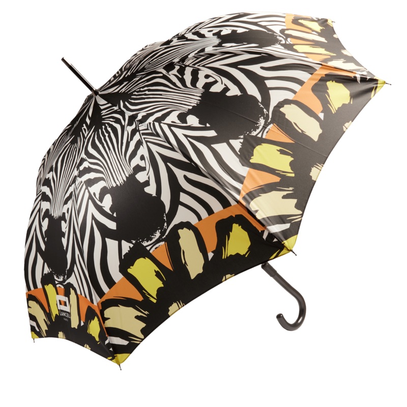 ZEBRA PATTERN LONG UMBRELLA