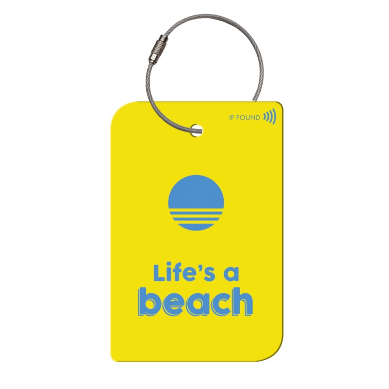 Retreev SMART Luggage Tag (Life’s a Beach)