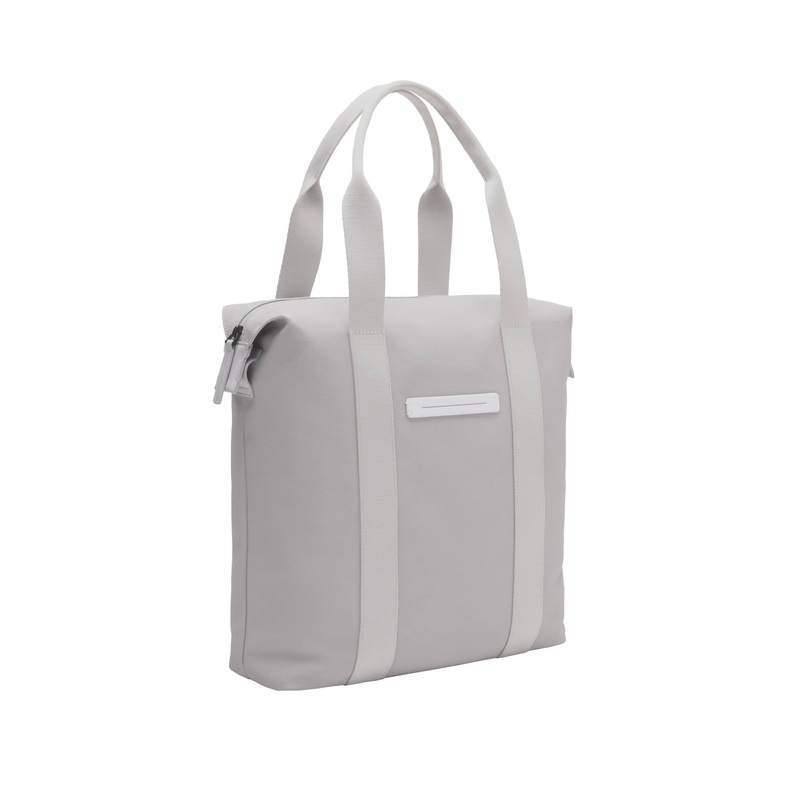 SoFo Vertical Tote / Light Quartz Grey / Waxed Canvas