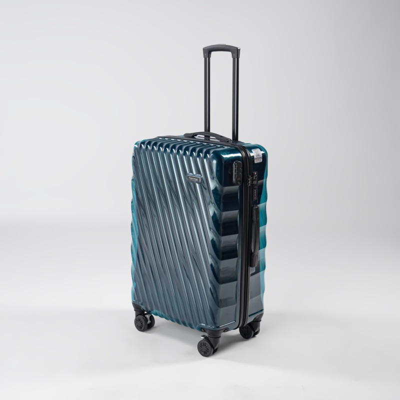 28-Inch Sea Wave Premium Check-In Luggage Your Ultimate Travel Companion Royal Blue
