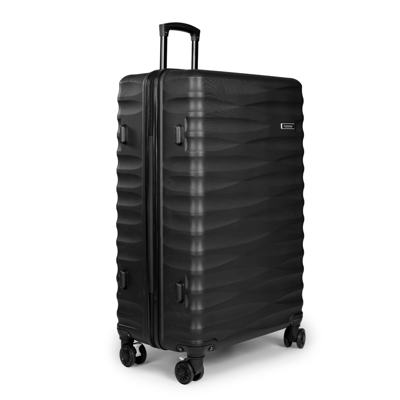 Shadow-Style ABS Luggage Durable & Stylish Travel Companion 30 black