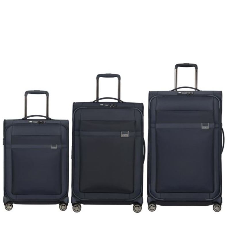 Samsonite Airea 3 Piece Spinner Suitcase Set Navy