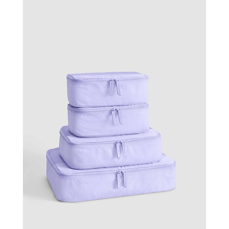 4 Pc Packing Cube Set – Lilac