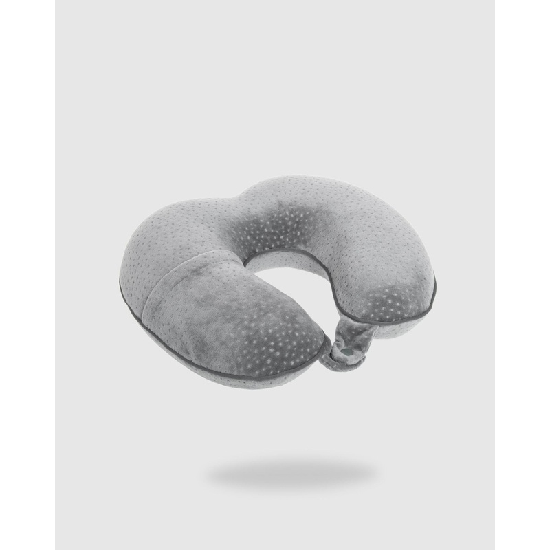 Voyager Memory Foam Neck Pillow in Grey