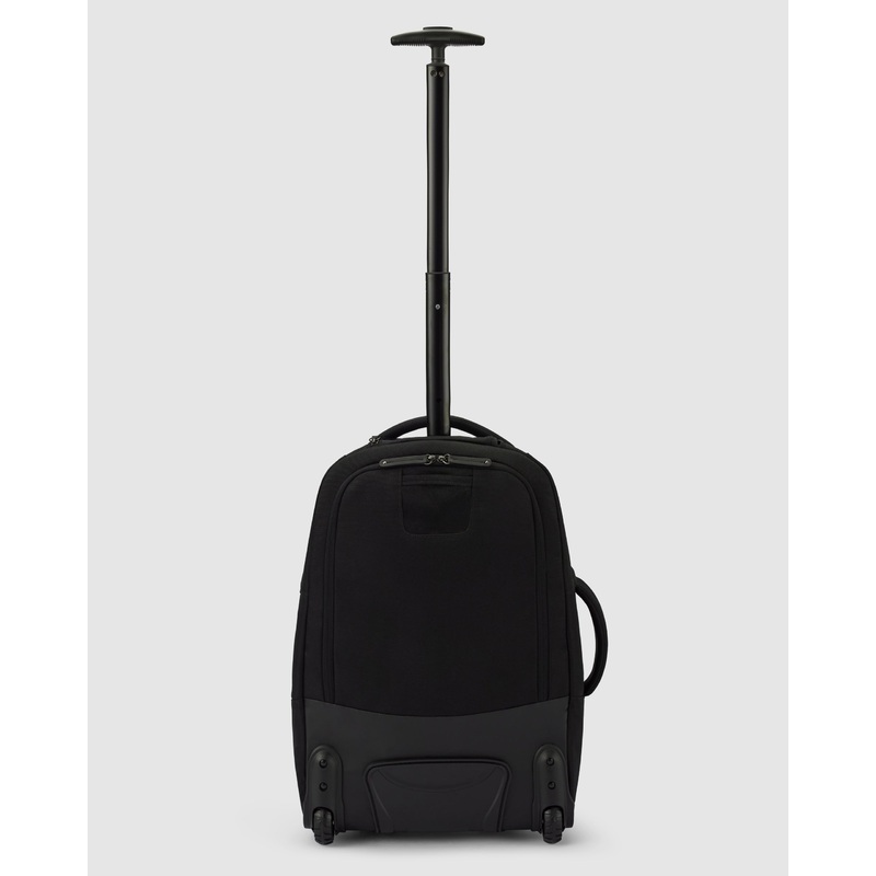 Darley Wheeled Duffle Backpack – Jet Black