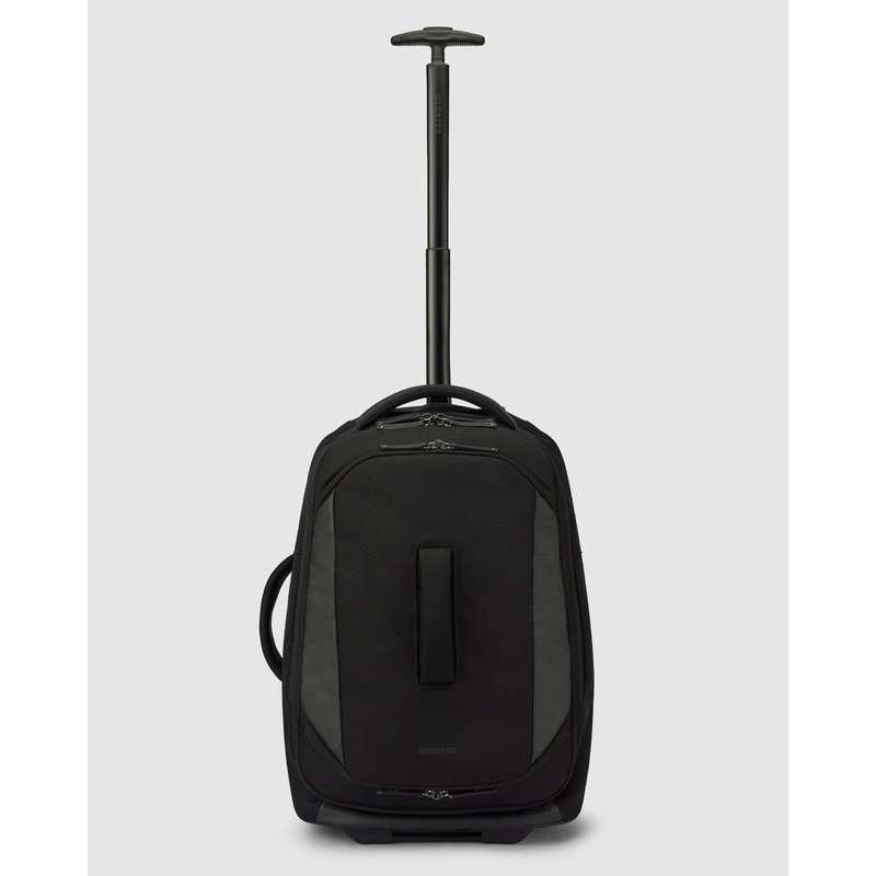 Darley Wheeled Duffle Backpack – Jet Black