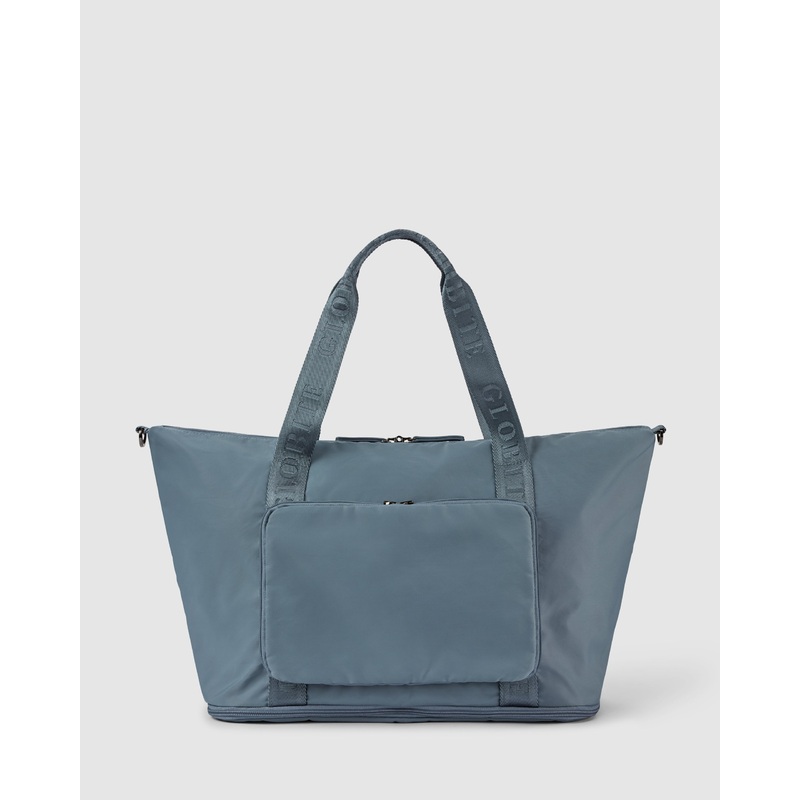 Ellis Foldable Tote Bag – Horizon Blue