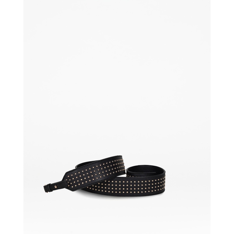 Black Studded Bag Strap