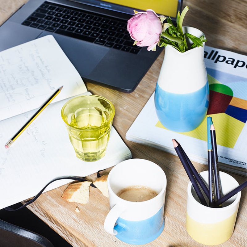 Yellow Colour Dip Very Useful Little Pot