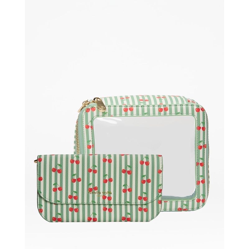 Lara Purse and Cosmetic Case Set