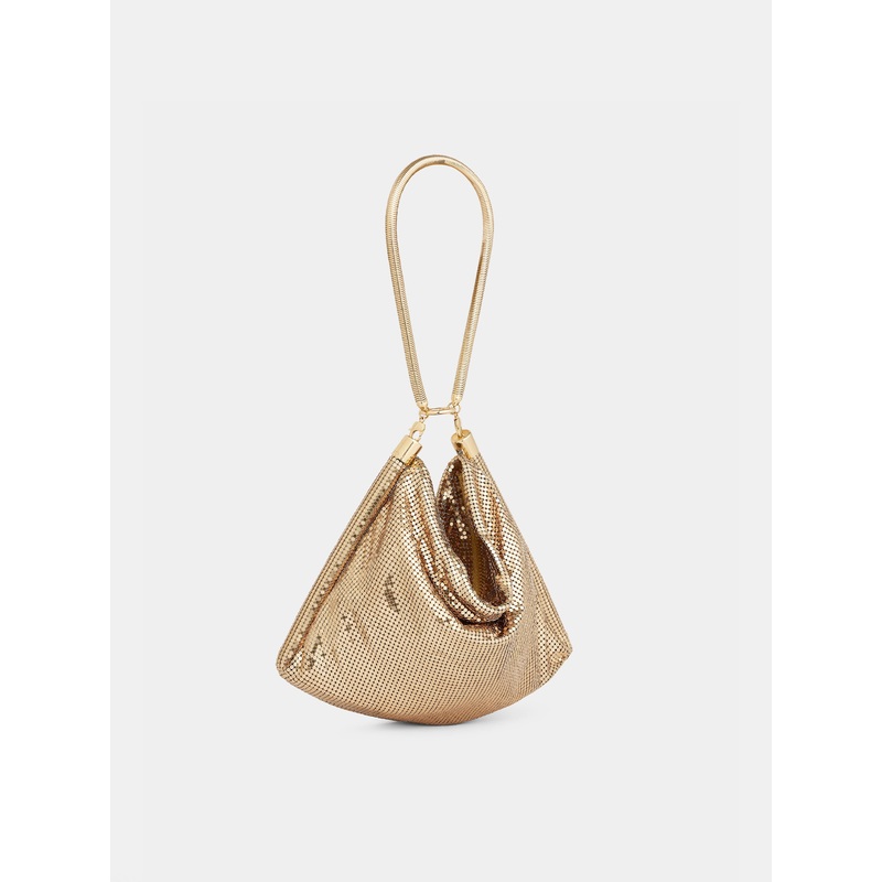 Gold chainmail pocket bag