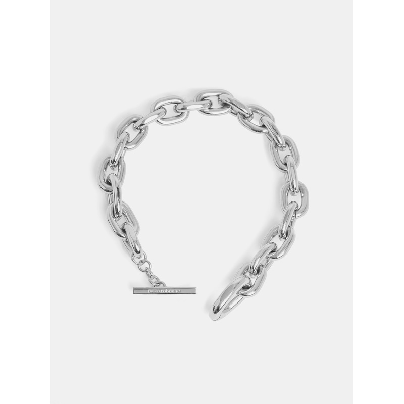 Silver XL link necklace