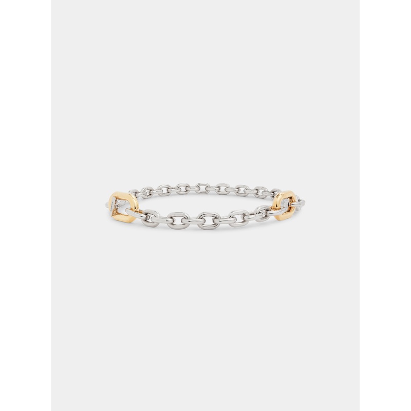 Silver/gold XL link belt