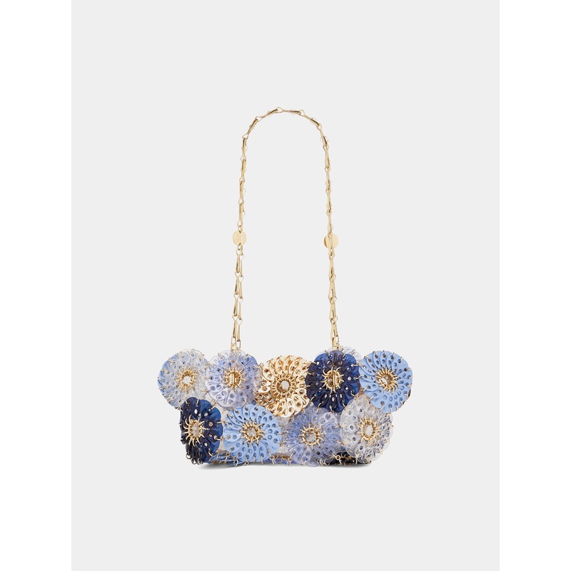 Flower 1969 blue bag