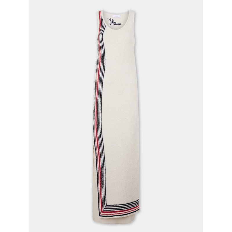Long dress in terry jersey