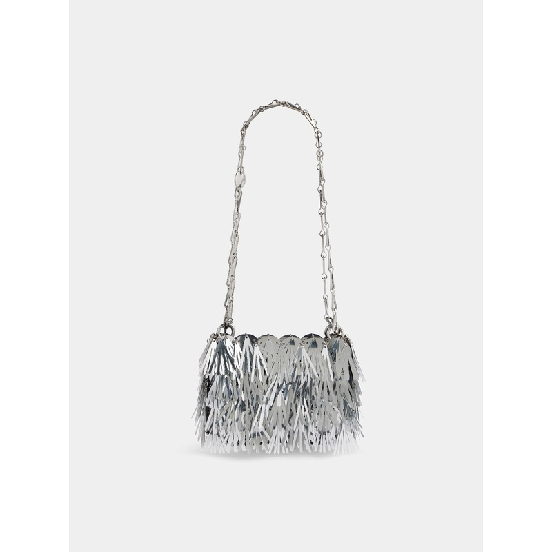 Sparkle nano metallic fur bag