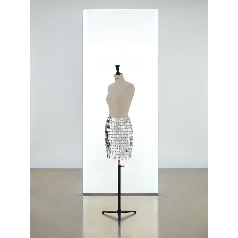 Sparkle discs iconic mini skirt