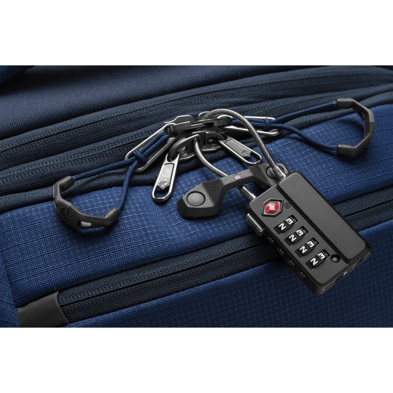 Cable 4-Dial TSA Lock Black