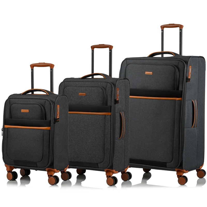 Classic II / 3-Piece Luggage Set Black
