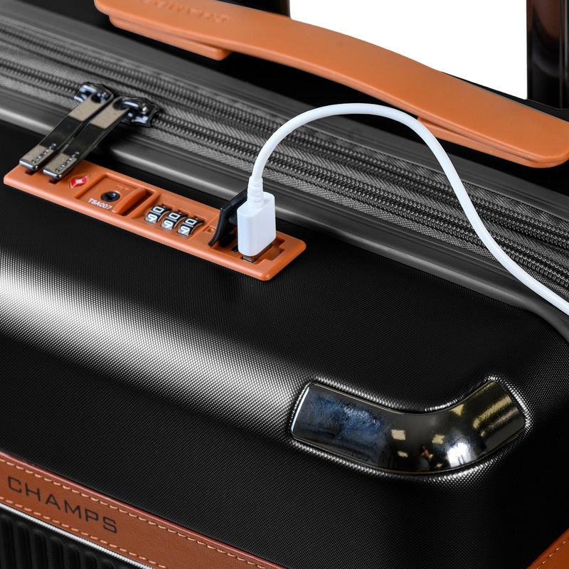 Vintage Air / 3-Piece Luggage Set Black