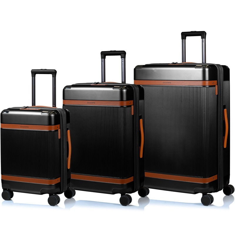 Vintage Air / 3-Piece Luggage Set Black