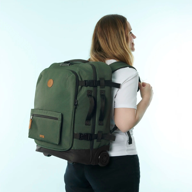 2-Wheel Soft Suitcase Small Coromandel