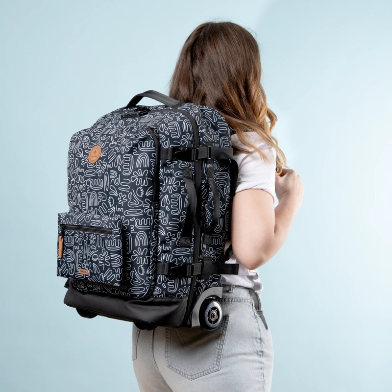 2-Wheel Soft suitcase Small Amiens