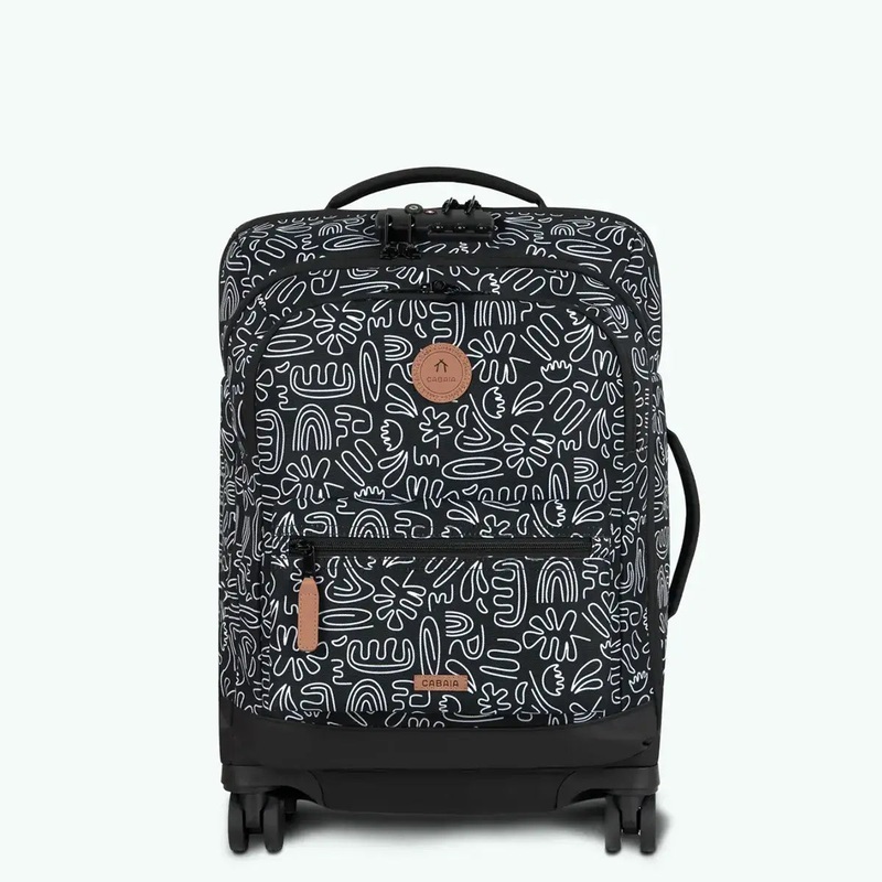 4-Wheel Soft Suitcase Small Amiens