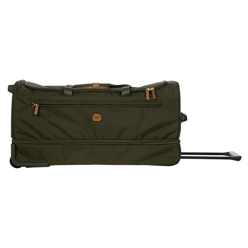 X-Travel Rolling Shoe Duffle Check In Olive