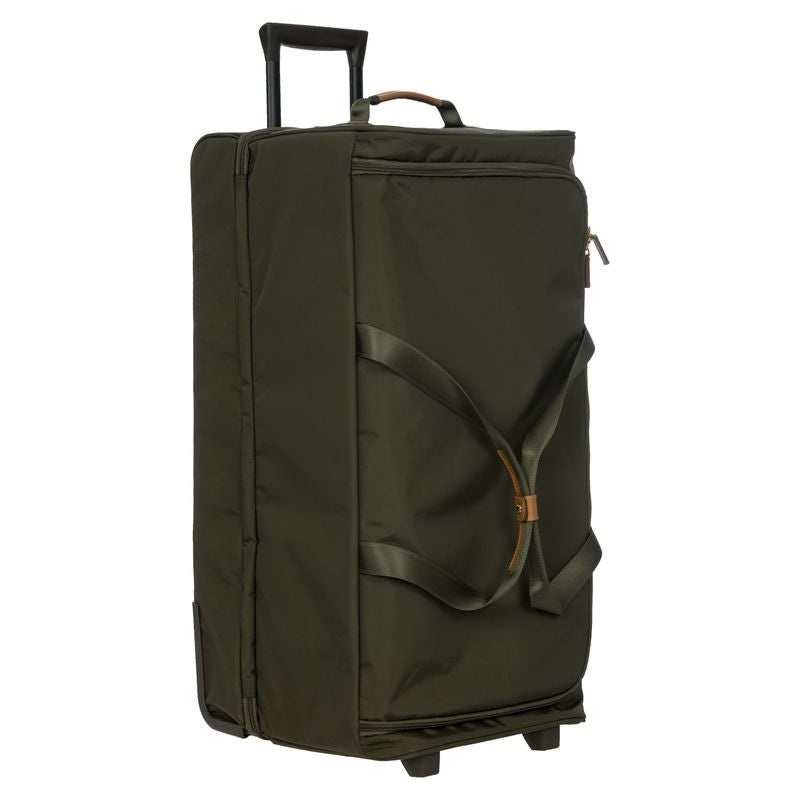 X-Travel Rolling Shoe Duffle Check In Olive