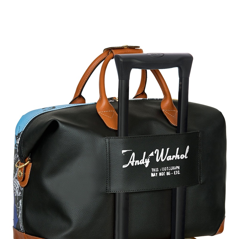 Andy Warhol Duffle Colored Flowers w/Black